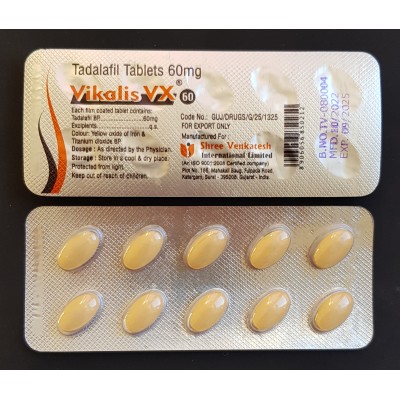 Tadalafil 60 mg Vikalis 60mg