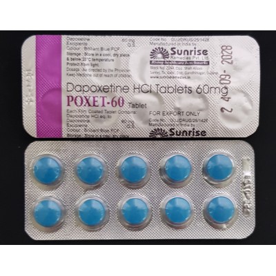 Potex 60mg / Dapoxetine 60mg leki na potencję