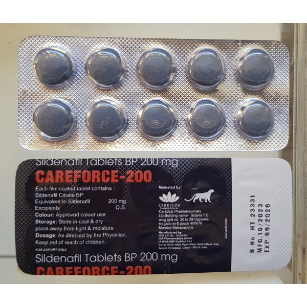 Sildenafil 200mg Careforce 200mg