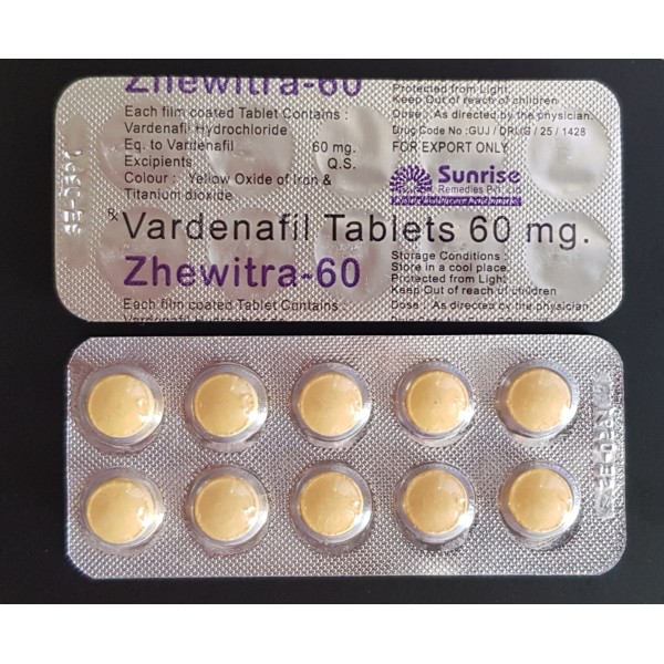 Vardenafil 60mg Zhewitra 60mg
