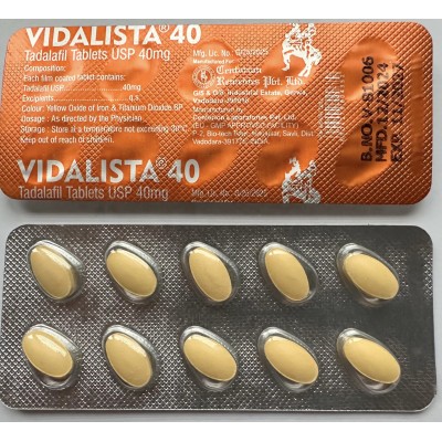 Tadalafil 60 mg Vidalista 60mg