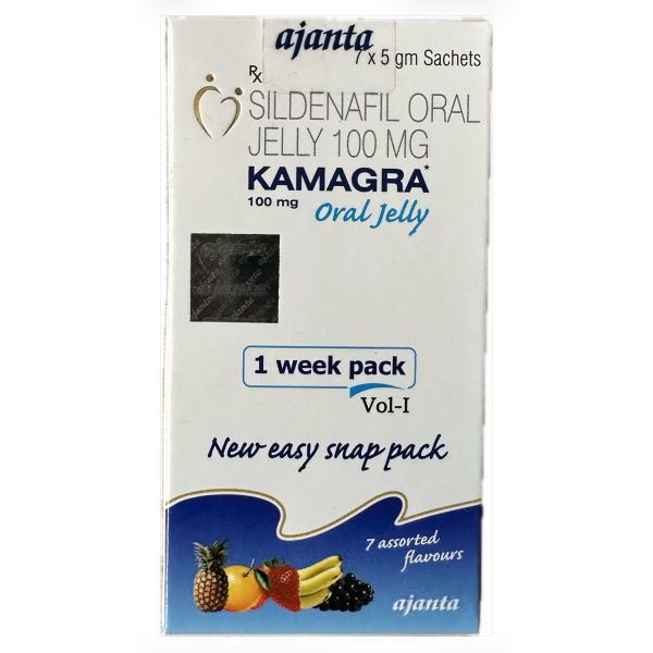 Kamagra Oral Jelly op 7 saszetek