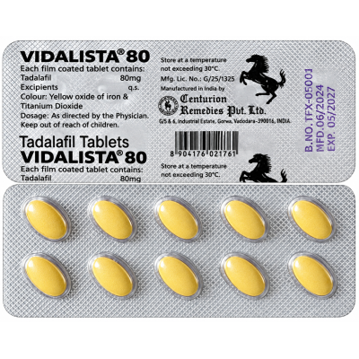 Tadalafil 80 mg Vidalista...